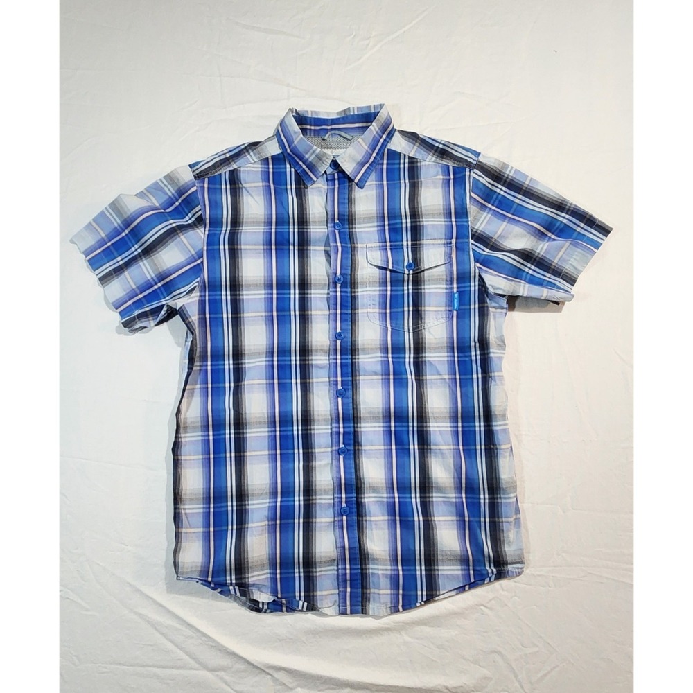 Columbia Shirt‎ Men's Small  Short sleeve button up Men's hiking Active Wear